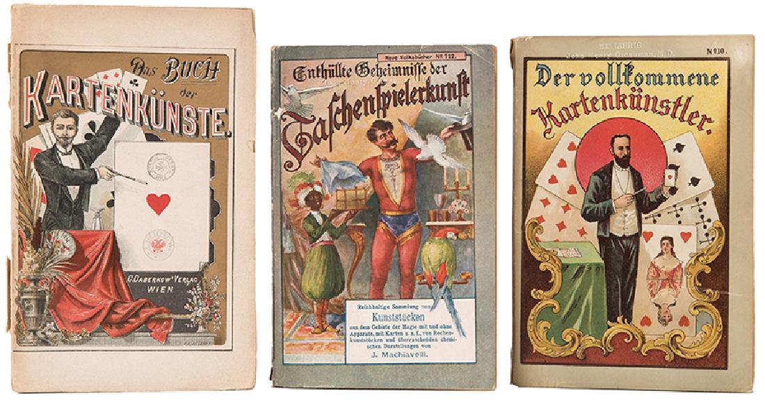 Three German Books on Magic. (1 of 1)
