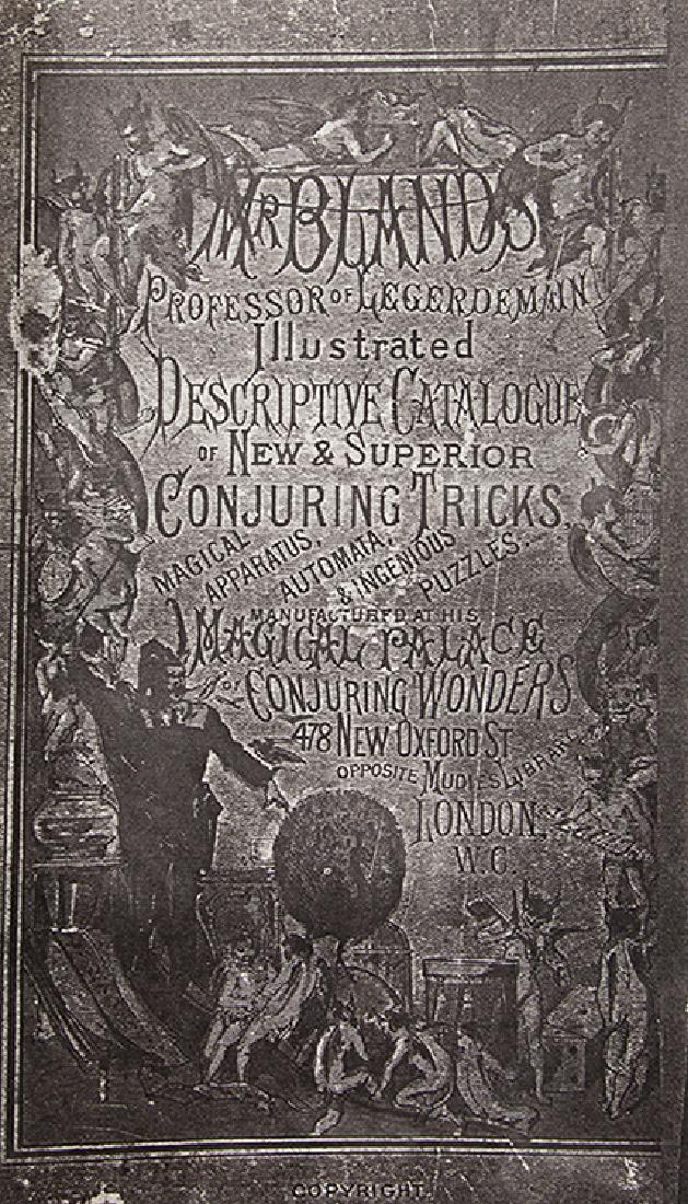 Bland’s Catalogue of Conjuring Wonders. (1 of 4)