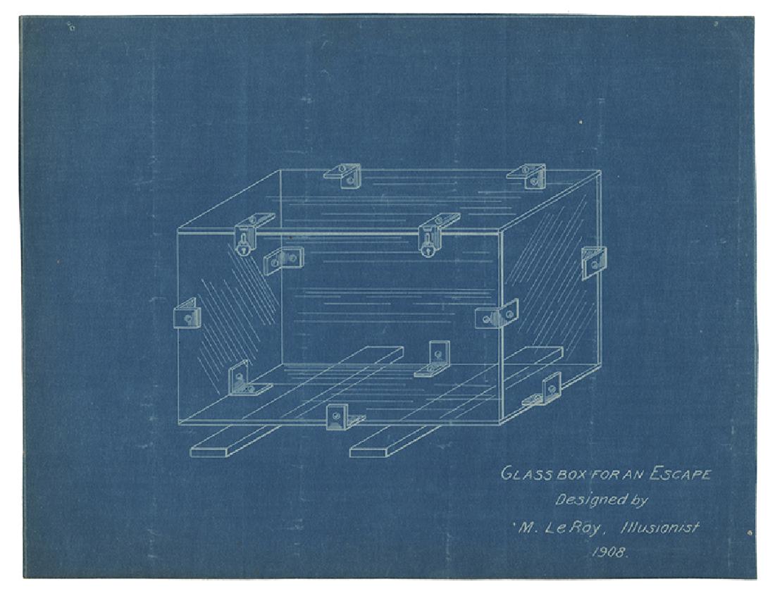 Group of Illusion and Escape Blueprints, Programs, and (1 of 4)