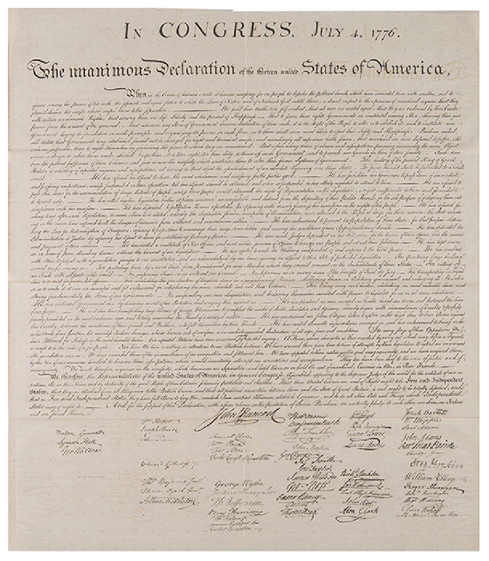 [Declaration of Independence] Peter Force Engraving (1 of 1)
