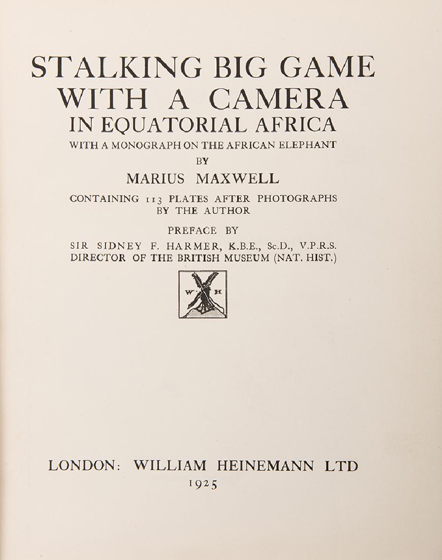 [Hunting. Big Game] Maxwell, Marius. Stalking Big Game (1 of 4)