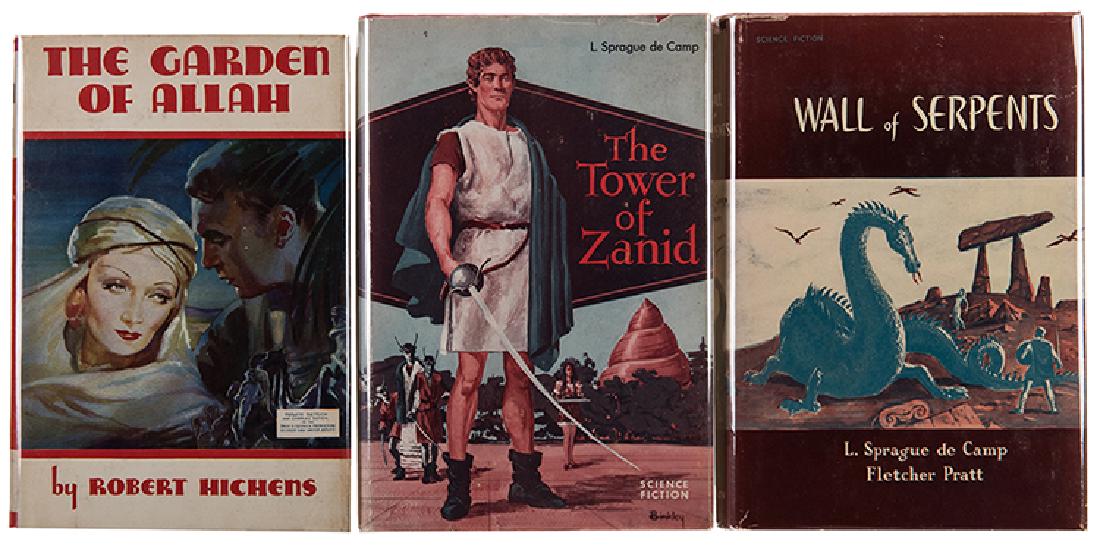 Burroughs, Edgar Rice, et al. Lot of 4 Fantasy Works by (1 of 2)