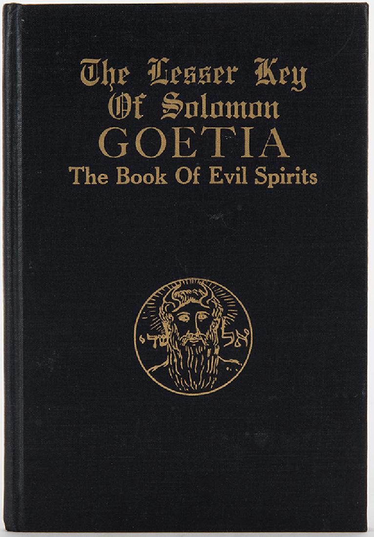 Crowley, Aleister. The Lesser Key of Solomon Goetia. (1 of 3)