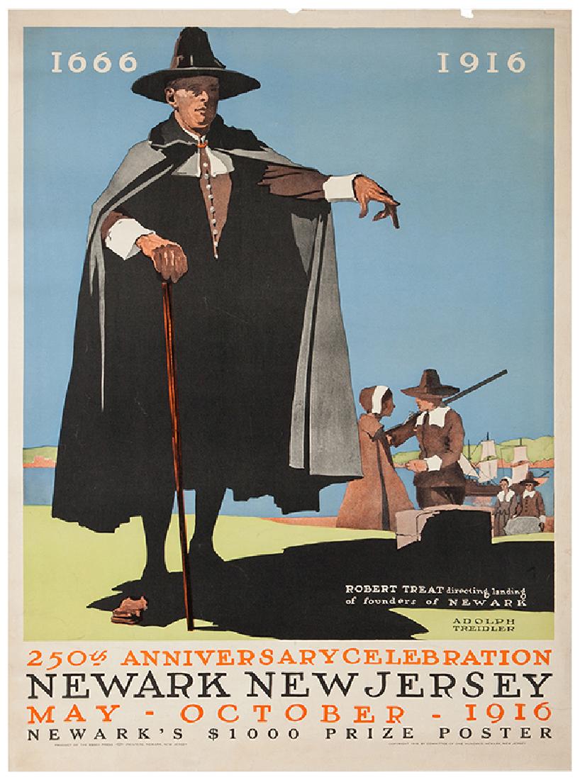 Treidler, Adolph. 250th Anniversary Celebration Newark (1 of 1)