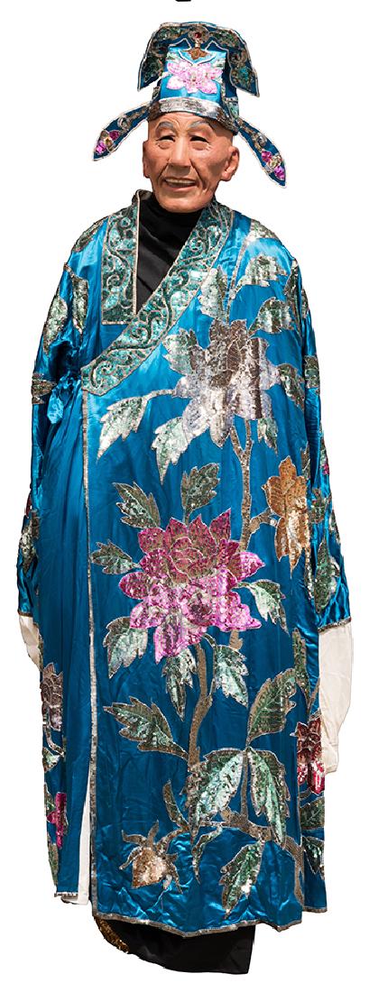 Danny Dew’s Chinese Mask and Costume. (1 of 1)