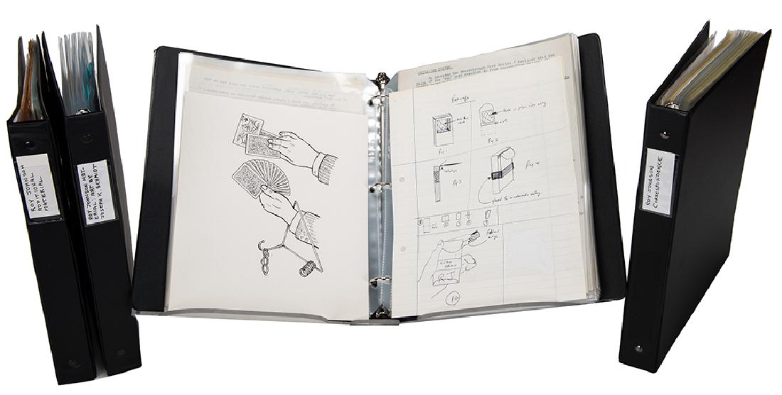 Johnson, Roy. File of Correspondence, Drafts, and (1 of 5)