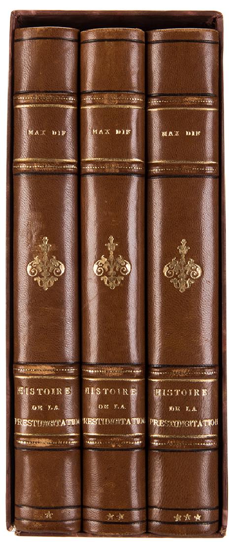 Dif, Max. Histoire de le Prestidigitation. (1 of 1)