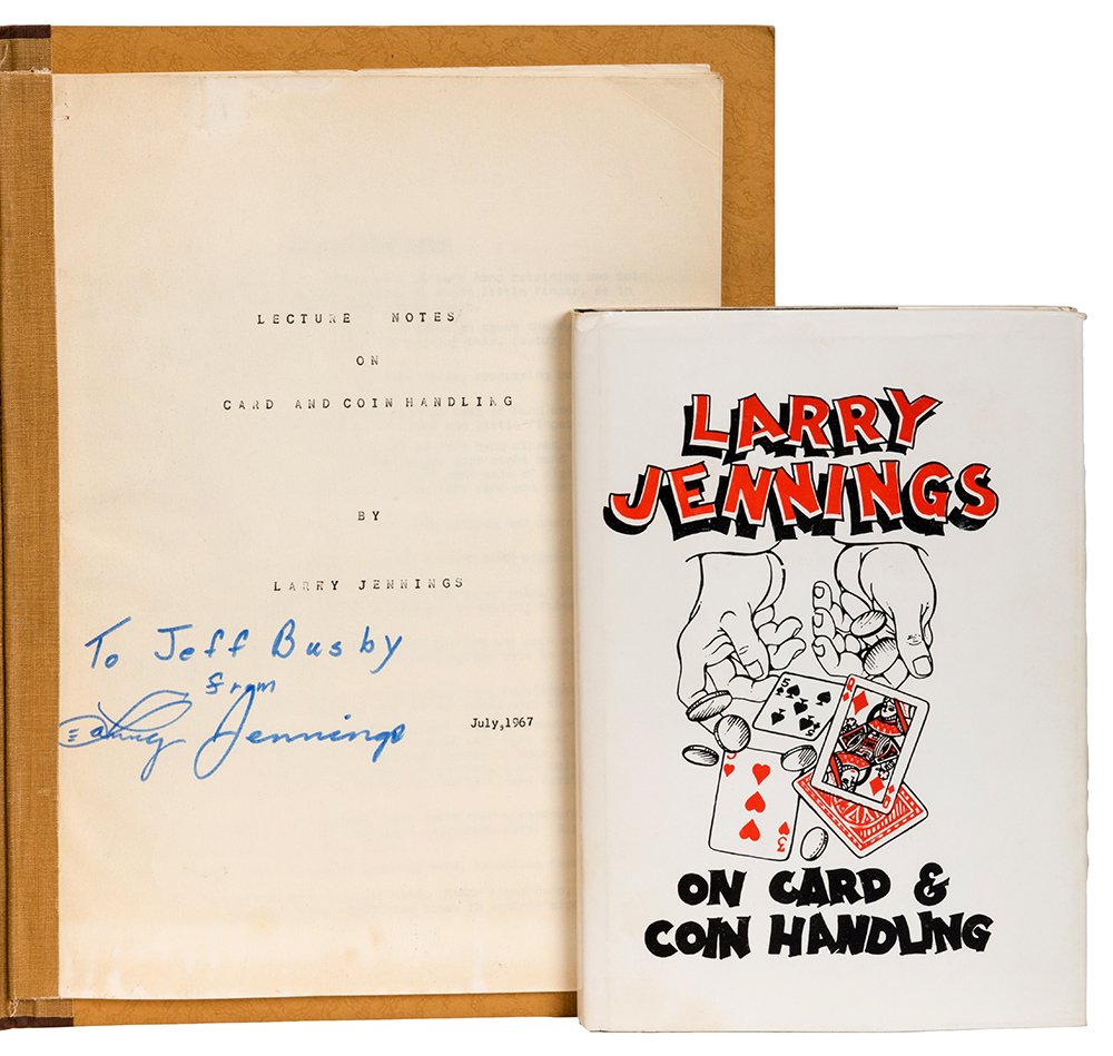 Jennings, Larry. Larry Jennings on Card & Coin (1 of 2)