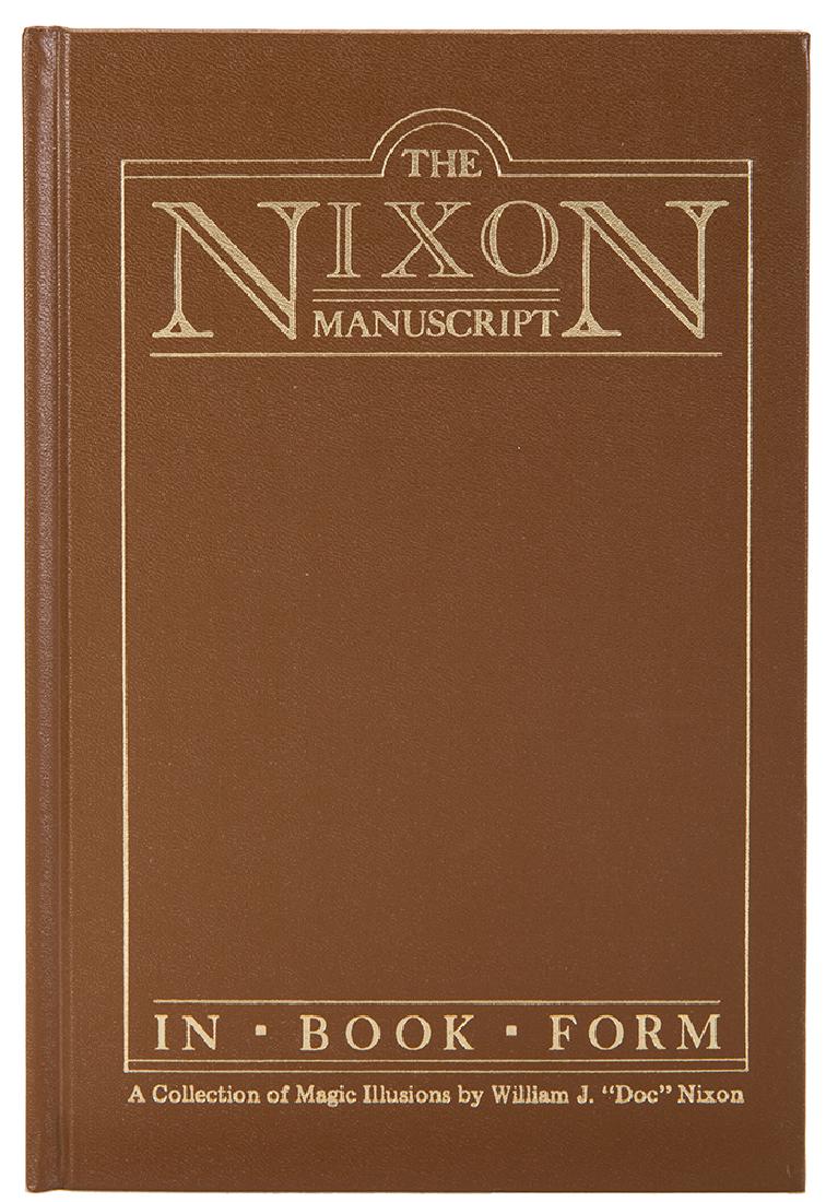 Nixon, William (“Doc”). The Nixon Manuscript, and Other (1 of 5)