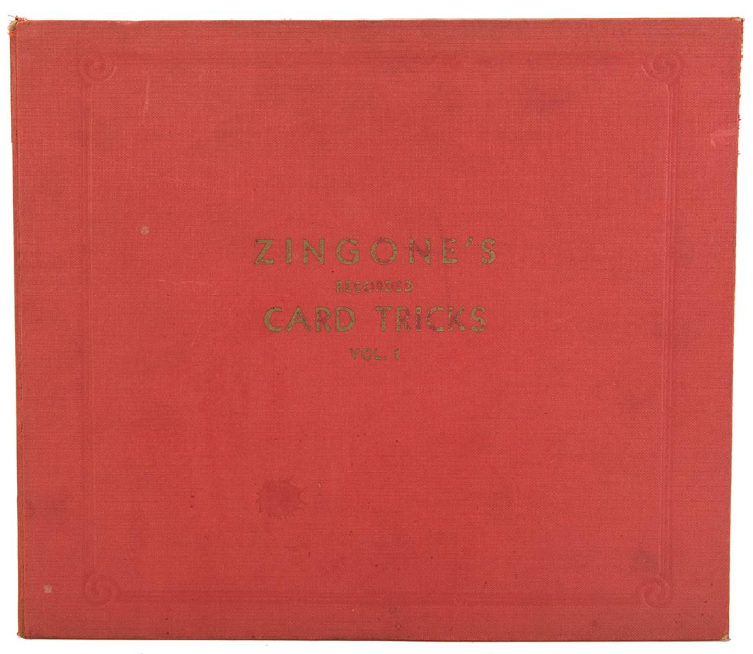 Zingone, Luis. Zingone’s Recorded Card Tricks. Vol. 1, (1 of 5)