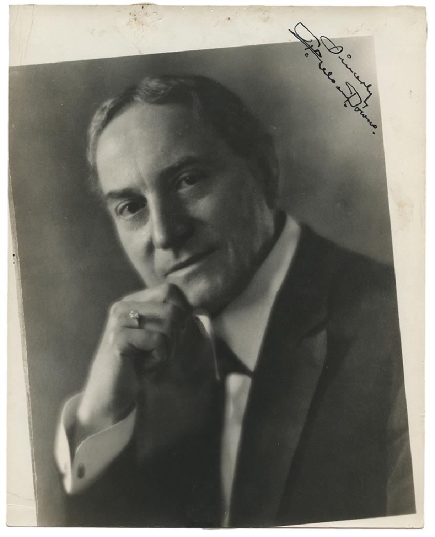 Signed Photograph of T. Nelson Downs. (1 of 1)