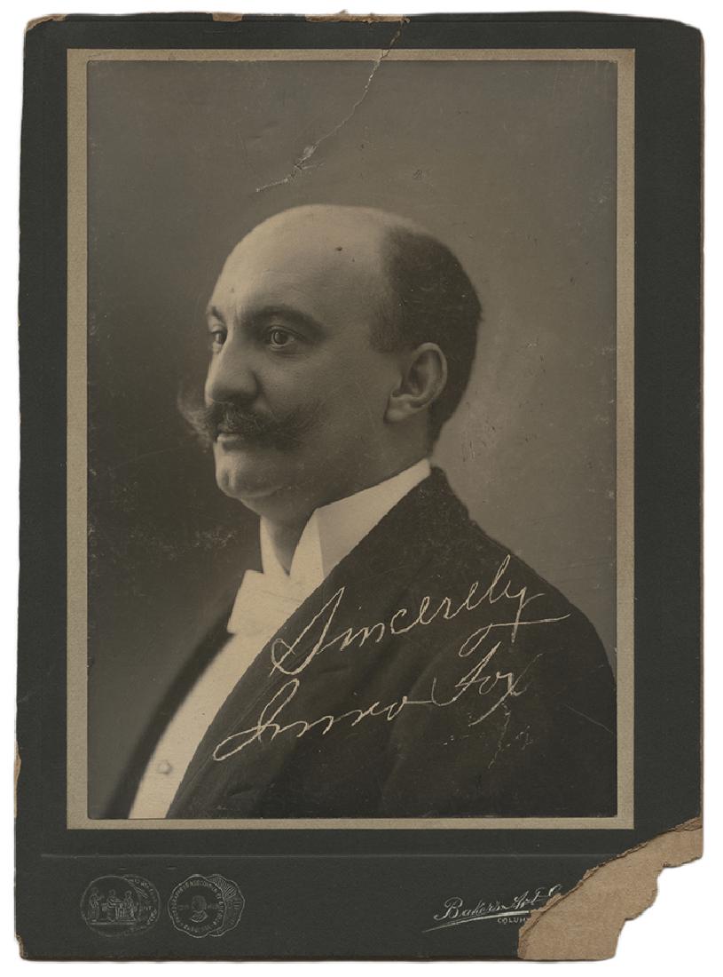 Cabinet Card Portraits of the Foxes. (1 of 2)