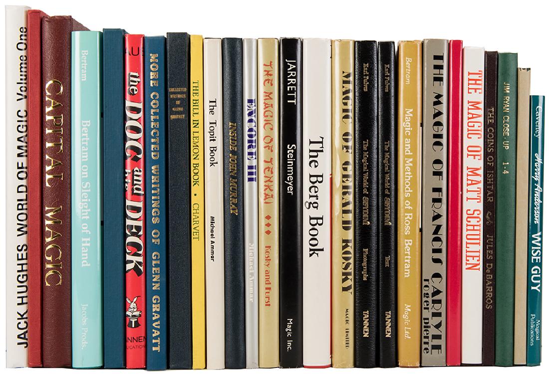 Lot of 25 Vintage and Contemporary Books on Conjuring. (1 of 1)