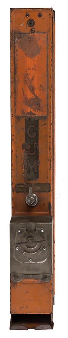 Advance Machine Co. 1 Cent Gum Vendor. (1 of 1)