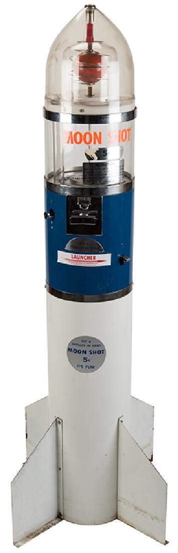 Satellite Automatics 5 Cent Moon Shot Gumball Vendor (1 of 1)
