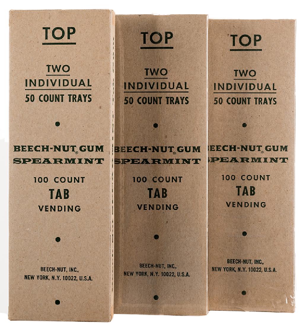 Three Boxes Beech-Nut Spearmint 100 Count Tab Gum for (1 of 1)
