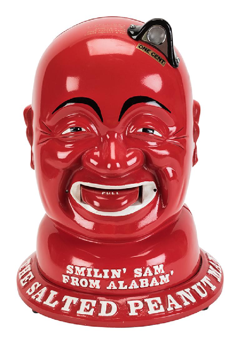 Prince Mfg. Co. 1 Cent “Smilin’ Sam from Alabam” Peanut (1 of 1)