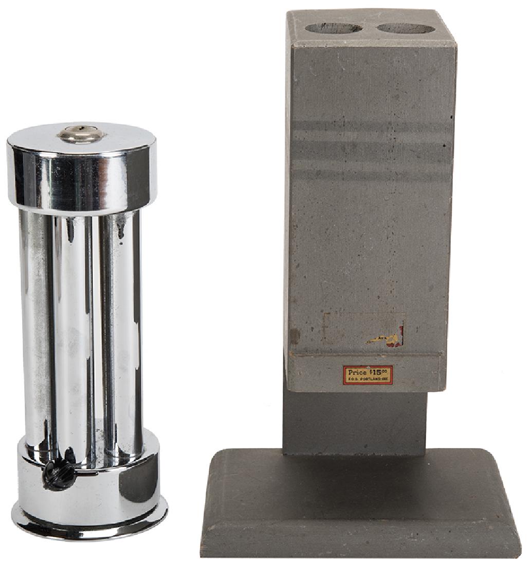 Two Change Maker Machines. (1 of 1)