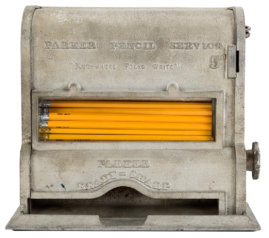 Parker Pencil Co. Inc. 5 Cent Pencil Vendor. (1 of 1)