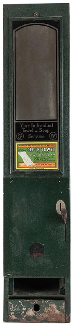 Chicago Gum and Candy Co. 5 Cent Cloth Towel and Bar of (1 of 1)