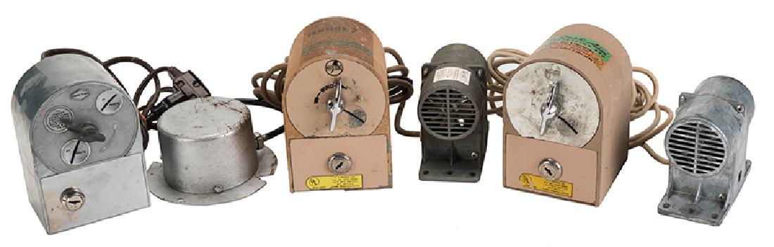 Two 25 Cent and One 10 Cent Bed Massage Machines. (1 of 1)