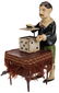 Antique Wind-Up Magician Toy. - 3