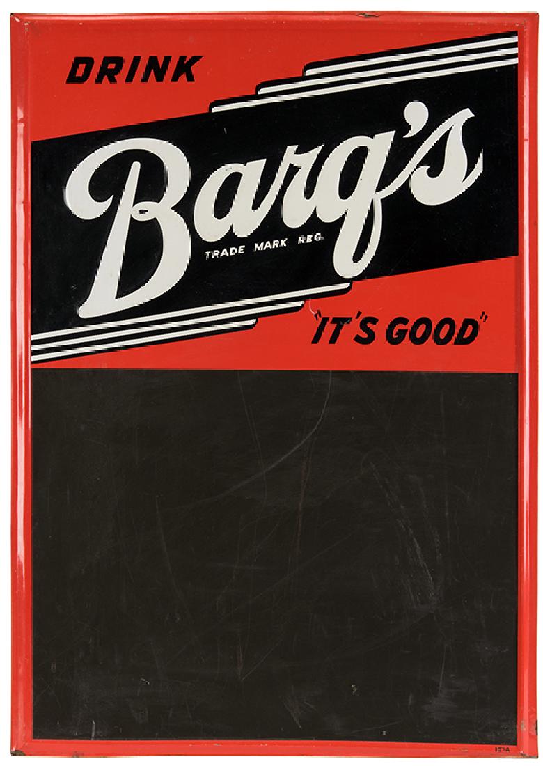 Lot of Six Tin Root Beer Advertising Signs. (1 of 6)