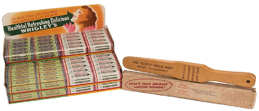 Two Vintage Wrigley Gum Items. (1 of 1)