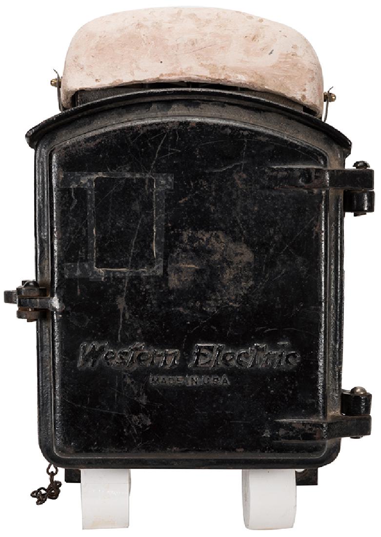 General Electric Cast Iron Mine Telephone. (1 of 2)