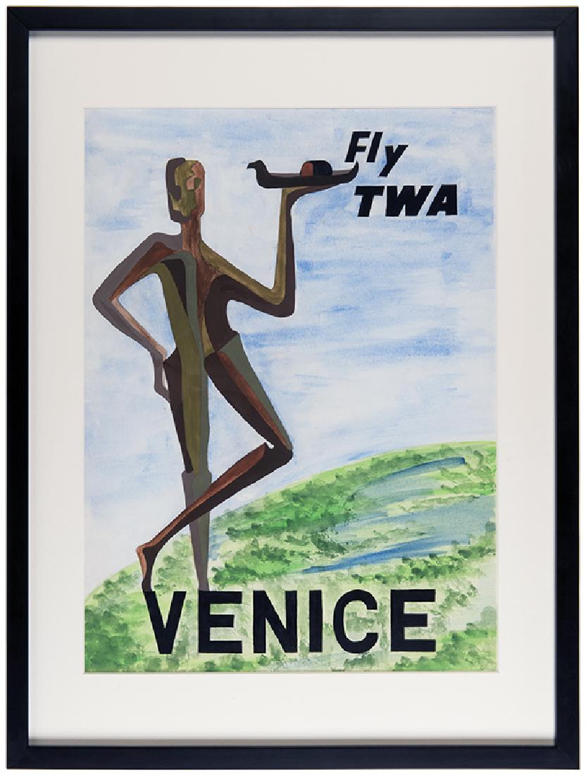 Fly TWA Venice Maquette. (1 of 2)