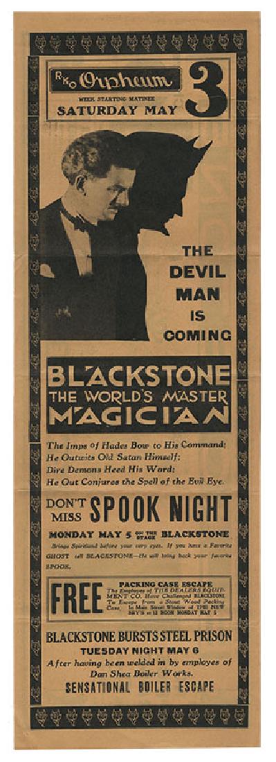 Blackstone. The World’s Master Magician. (1 of 2)