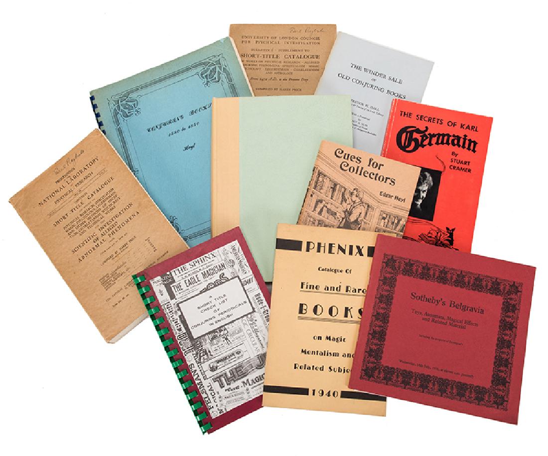 Lot of 10 Books and Catalogs on Magic Collecting and (1 of 1)