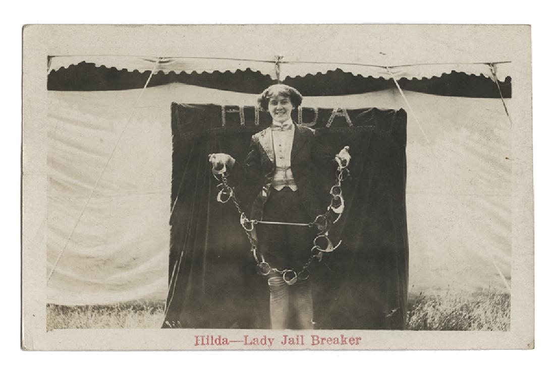Hilda—Lady Jail Breaker RPPC. (1 of 1)