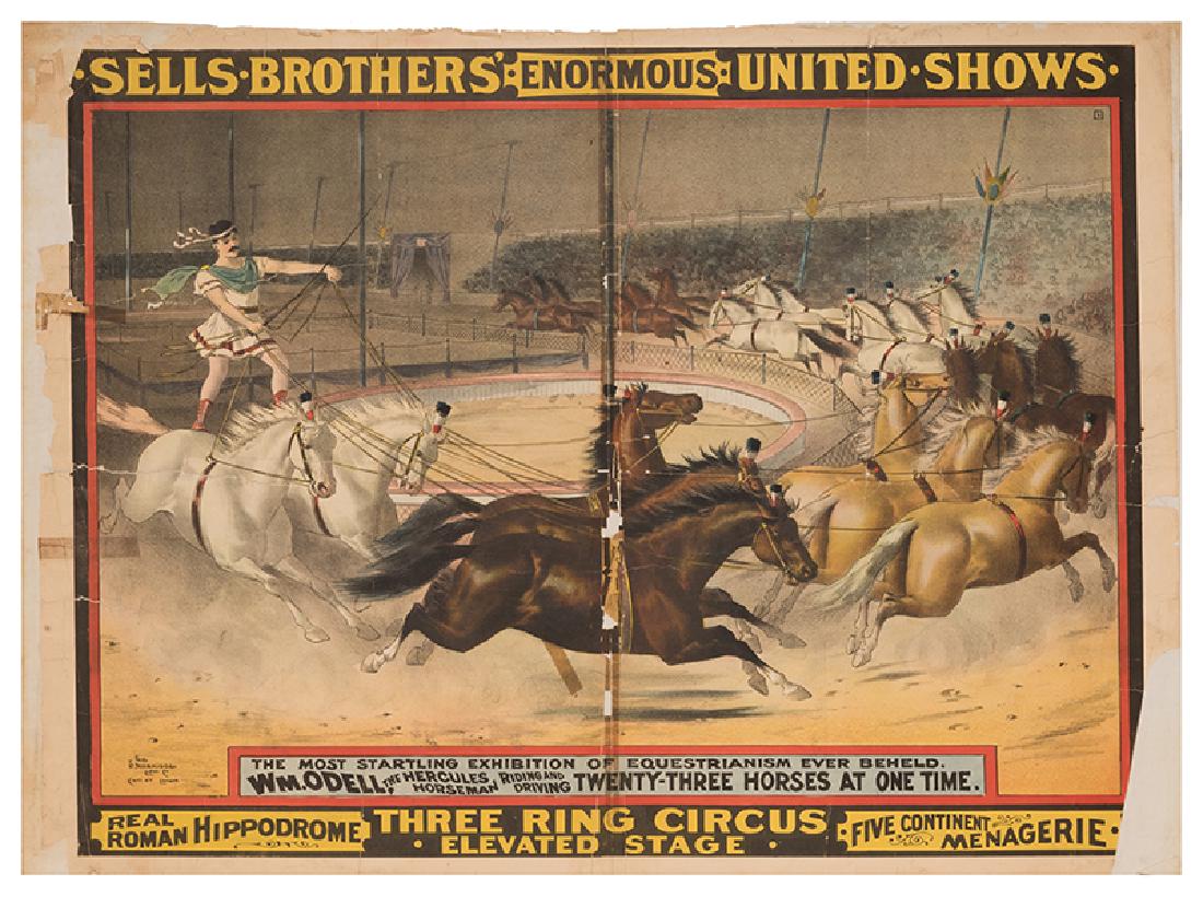 Sells Brothers Enormous United Shows. Wm. O'Dell The (1 of 1)