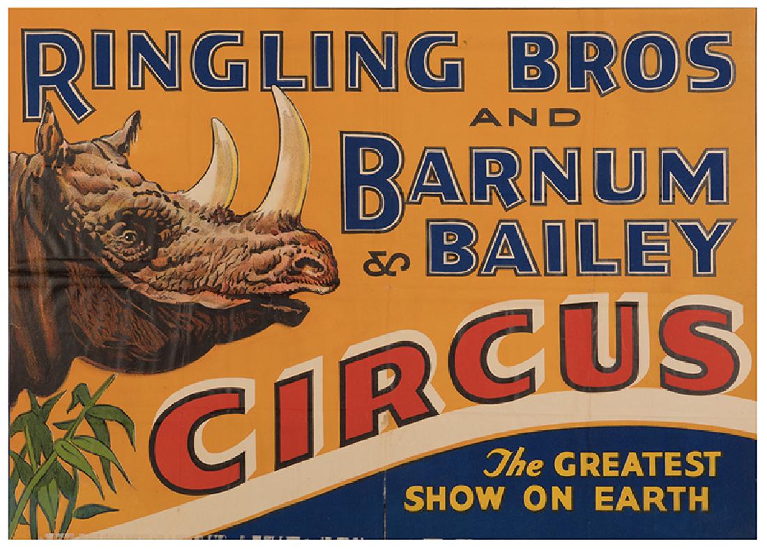 Set of Four Circus Posters. (1 of 4)