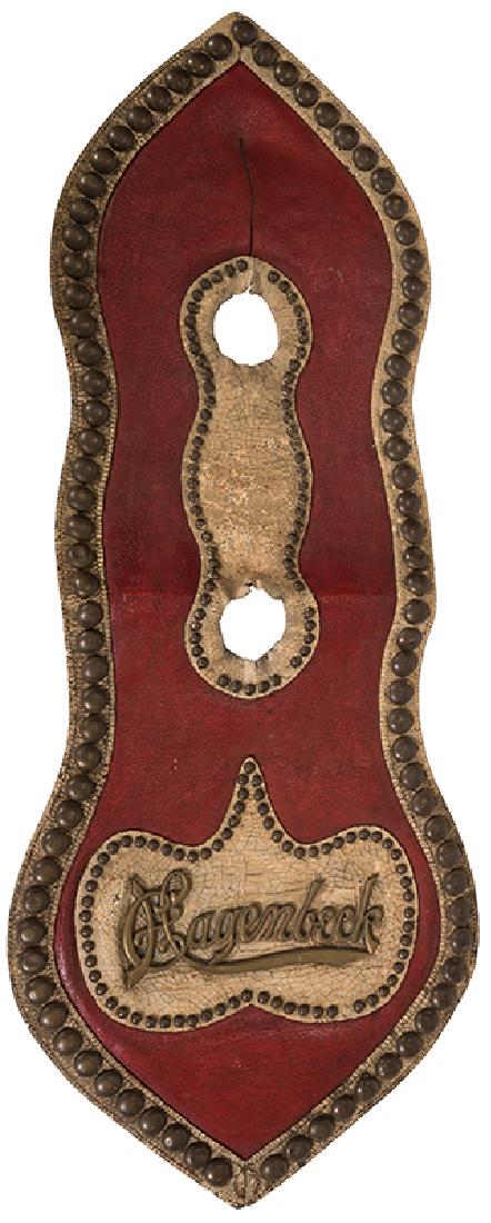 Hagenbeck Circus Draft Horse Neck Piece. (1 of 1)