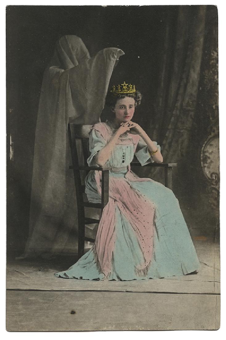 Pair of Hazel Kolar Portraits, including Spirit Photo. (1 of 2)