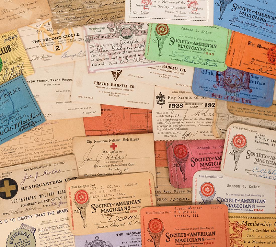 Collection of Over 20 of The Great Kolar’s Magic (1 of 1)