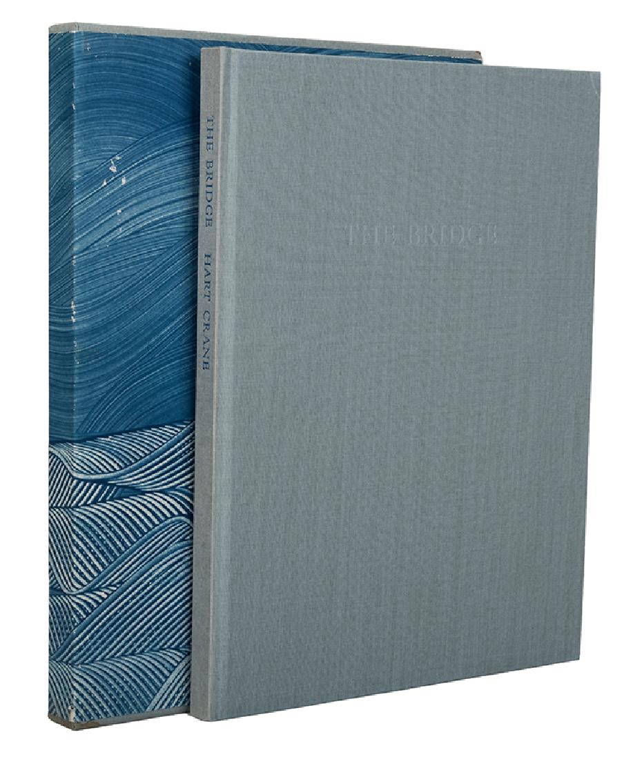 The Bridge.: Crane, Hart. The Bridge. New York: The Limited Editions Club, 1981. Illustrated with photographs by Richard Benson. Signed by the photographer at colophon, number 1391 of 2000 copies. LEC Newsletter l