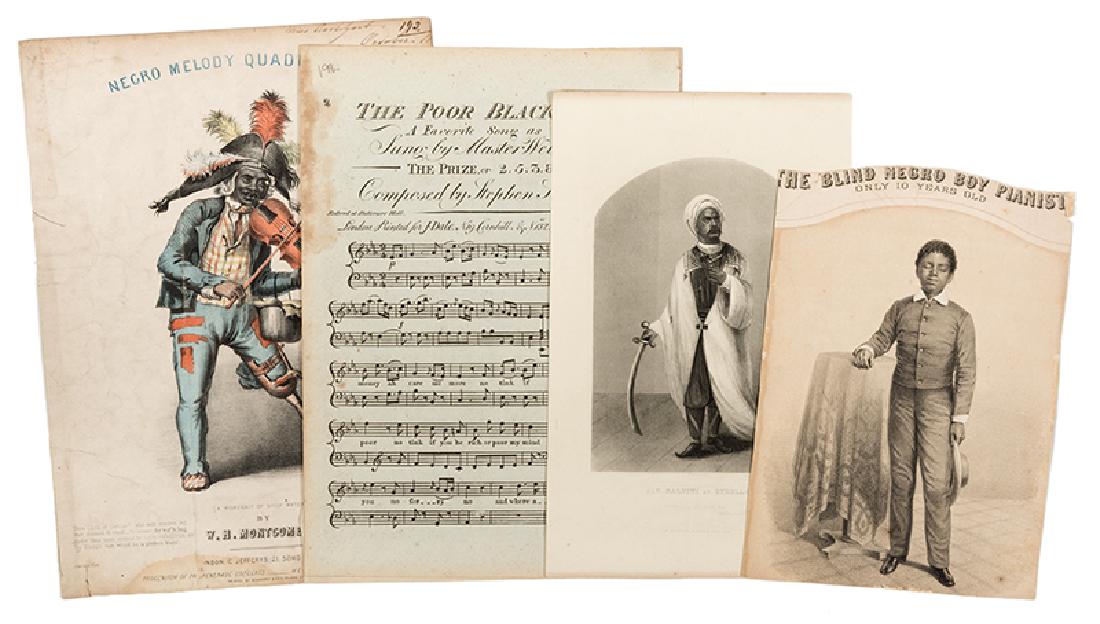 African Theme Sheet Music. Lot of Three. (1 of 1)