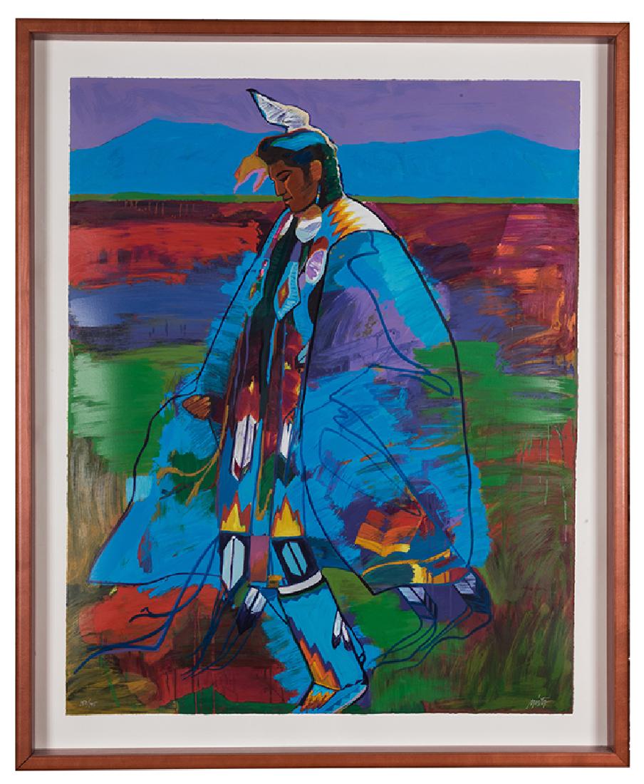 Nieto, John. Dancer at Taos Pow-Wow. (1 of 1)