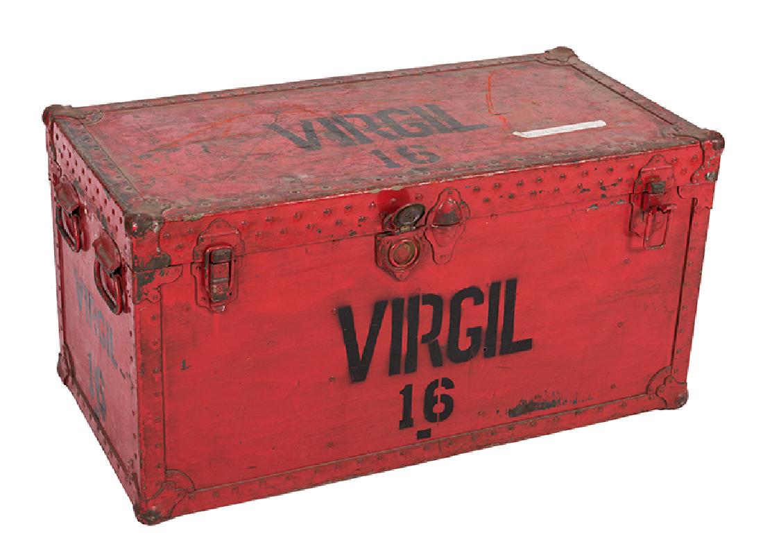 Touring Trunk with Bulk Printed Promotional Materials. (1 of 2)