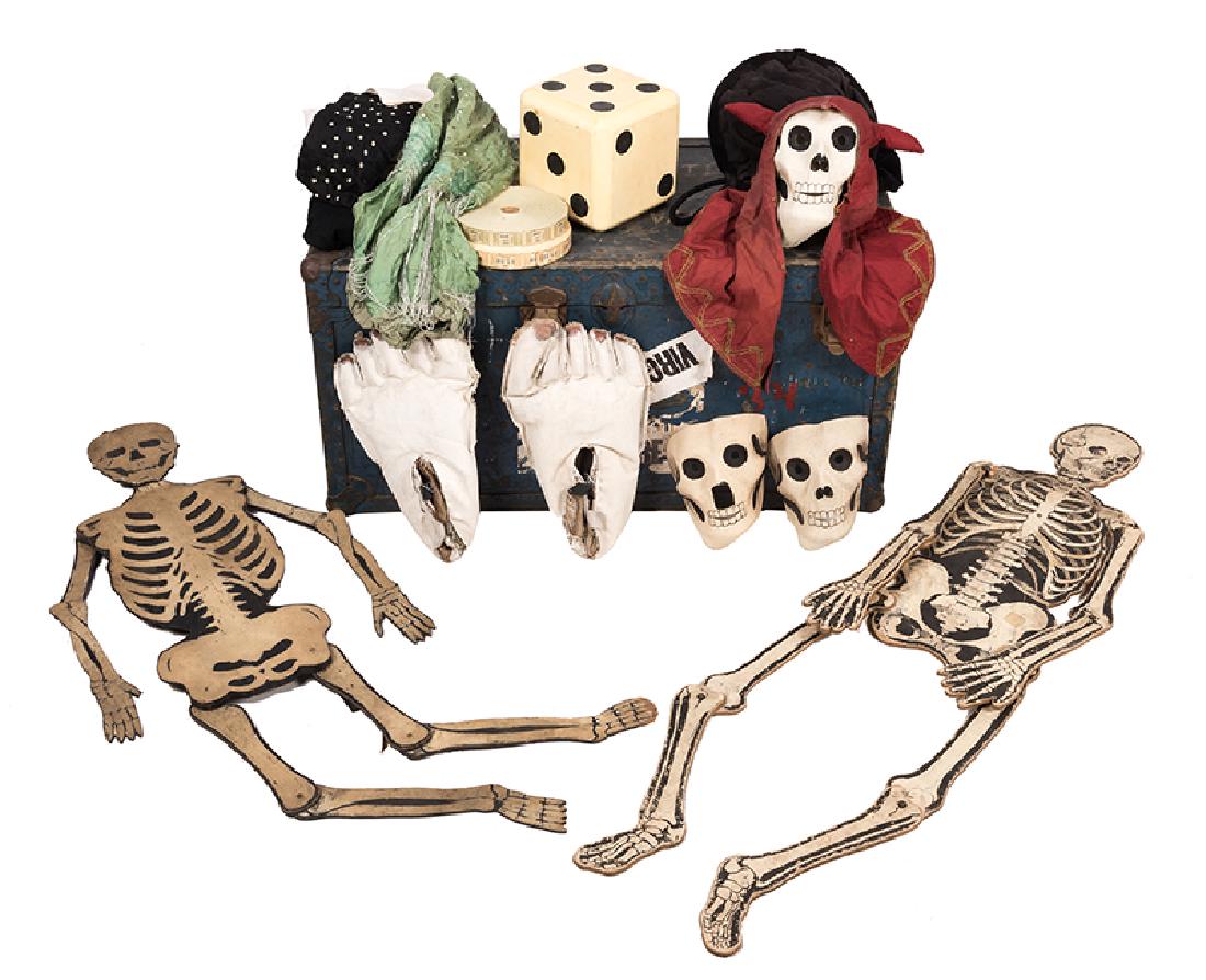 Virgil Co. Trunk Collection of Spook Show Stage Props (1 of 5)