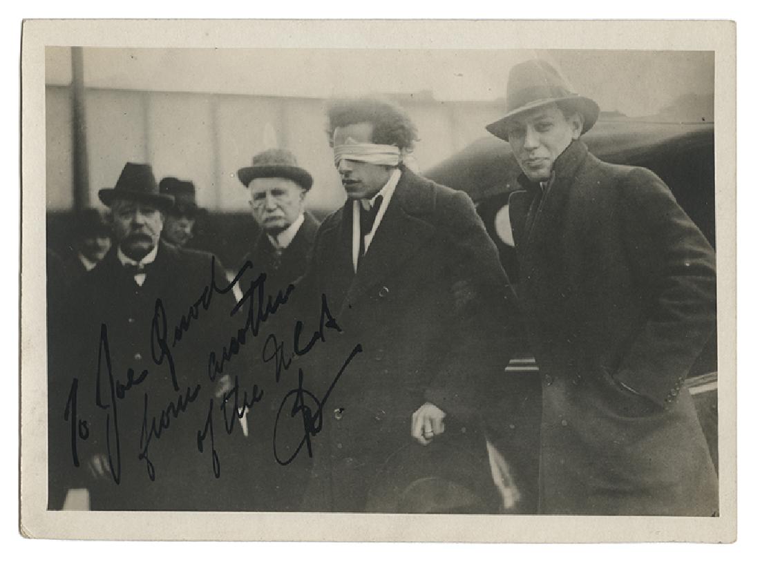 Joseph Dunninger Blindfolded Snapshot Signed to a (1 of 1)