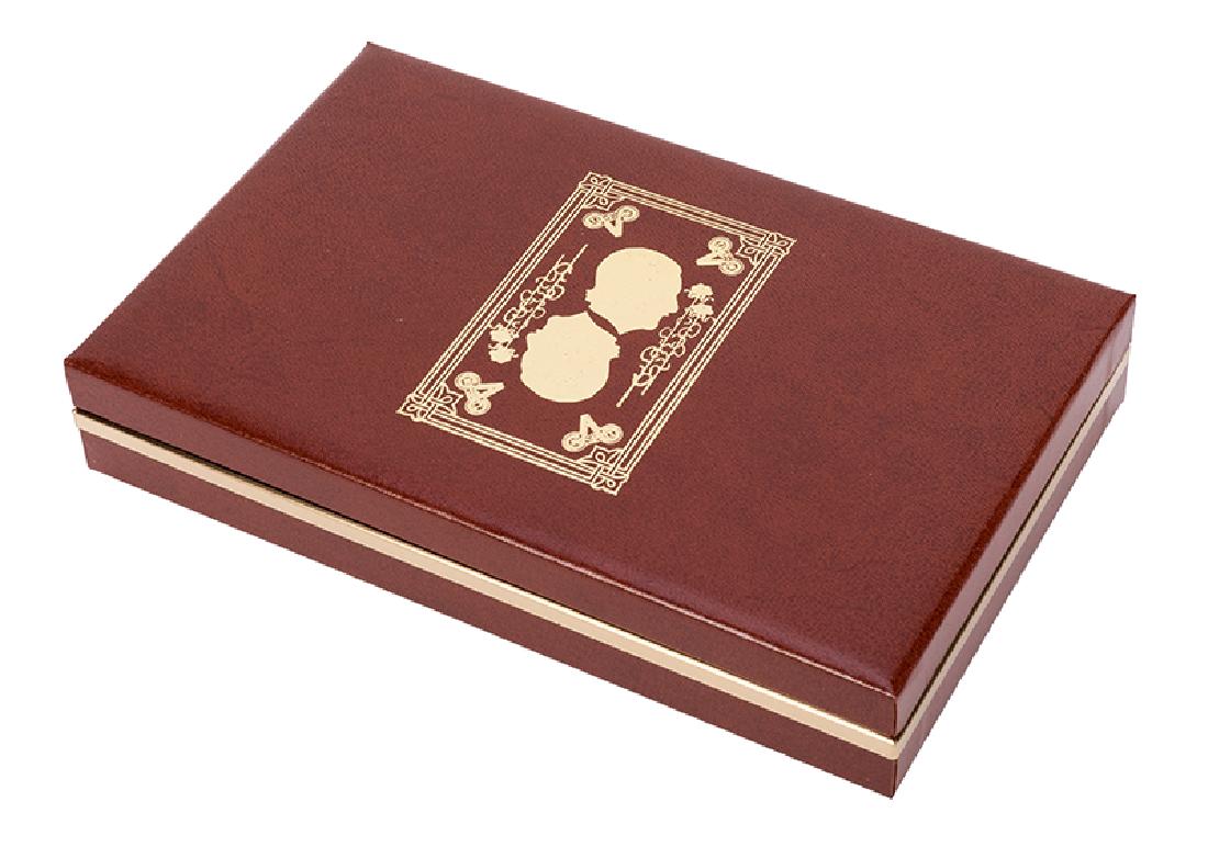 Limited Edition Dai Vernon Playing Cards.: Vernon, Dai (David Frederick Wingfield Verner). Limited Edition Dai Vernon Playing Cards. Congress Playing Cards, June, 1982. Four sealed packs of cards commemorating Vernon’s 88th birthday, housed