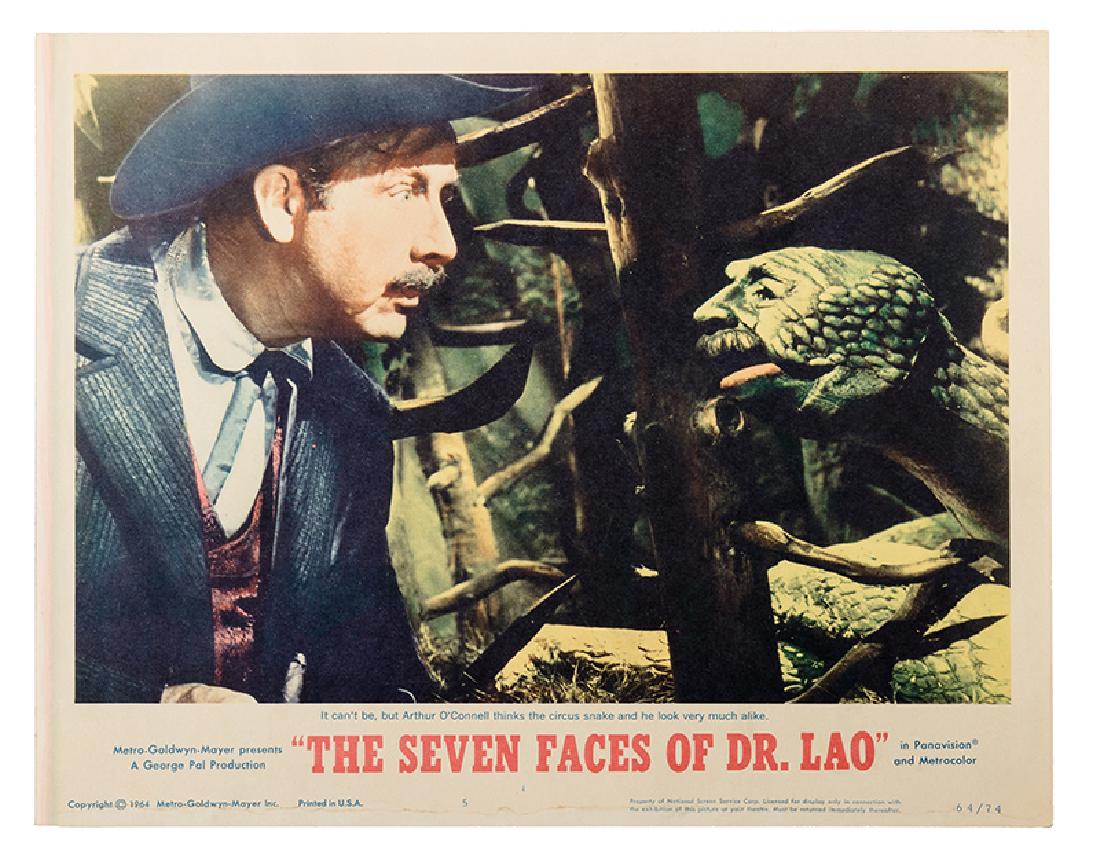 “The Seven Faces of Dr. Lao” Lobby Card Set. (1 of 2)