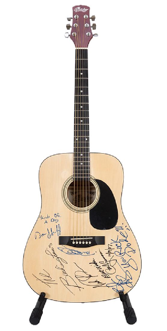 The Buckinghams Band-Signed Guitar.  (1 of 3)
