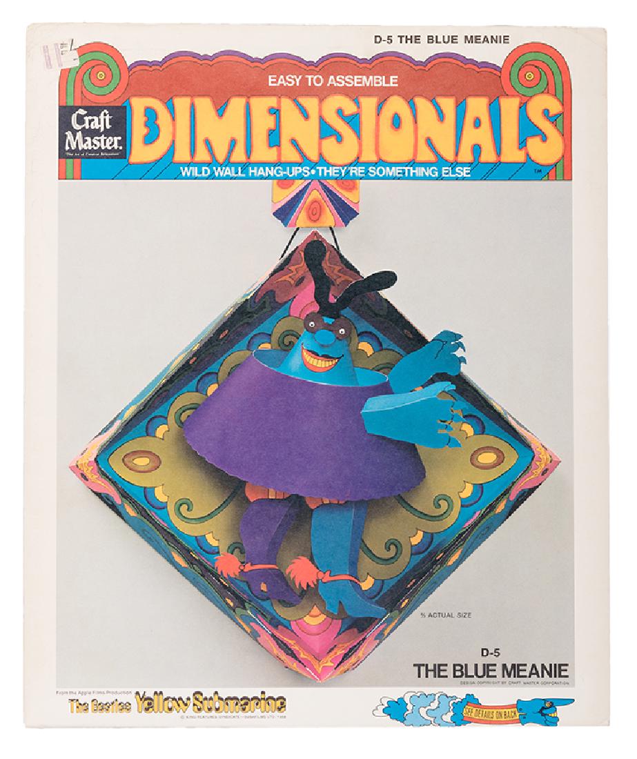 Beatles Yellow Submarine “Dimensionals” Wild Wall (1 of 1)