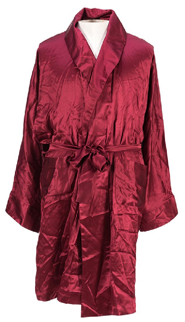 Hugh Hefner Comedy Central Friars Club Roast Silk Robe. (1 of 2)