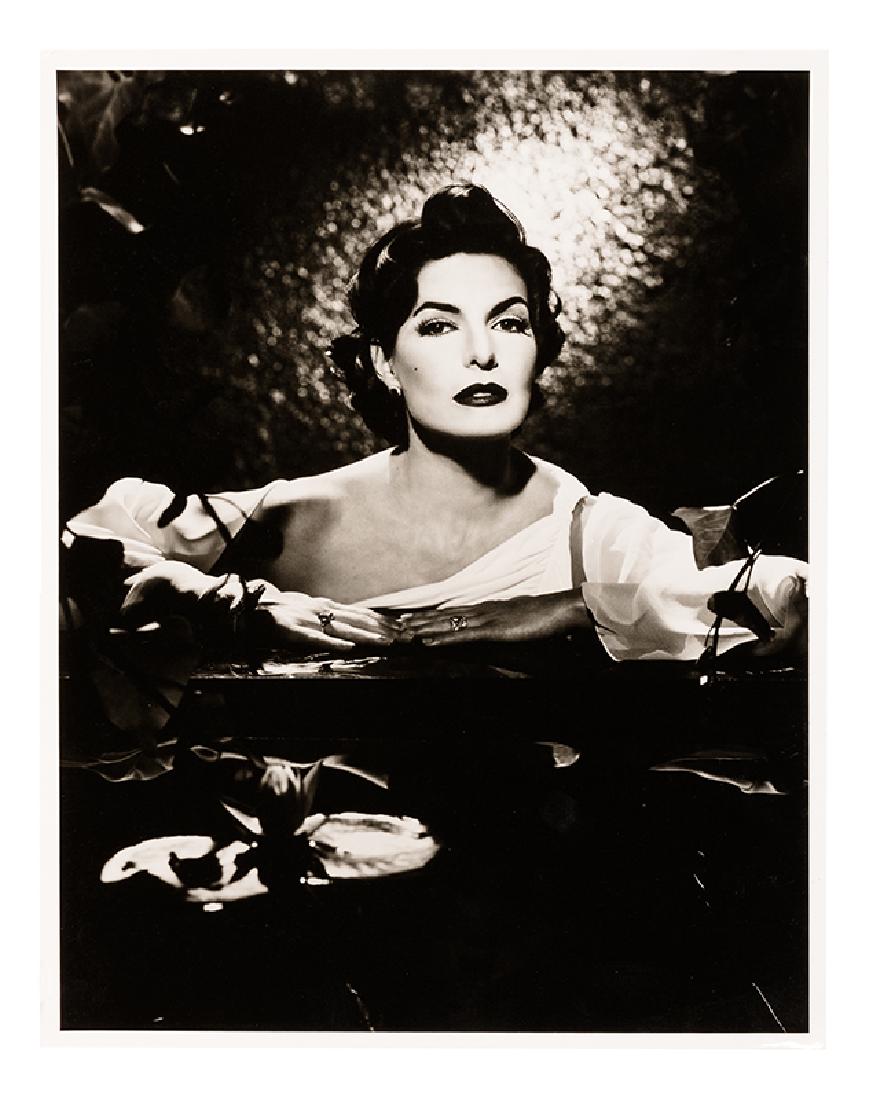 Sela Ward Portrait Photograph by Len Prince.: Sela Ward Portrait Photograph by Len Prince. Circa 1990s. Silver gelatin print. 14 x 11”. Fine. Obtained directly from the photographer by the consigner.